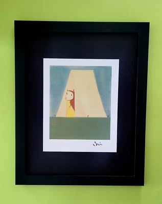 YOSHITOMO NARA | SCHÖNER DRUCK AUS JAPAN | SIGNIERT $ 14X11 ZOLL. - Bild 1 von 3