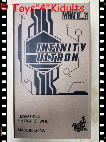 Hot Toys TMS063D44 TMS063  What If…? - Infinity Ultron 1/6 Action Figure NEW Cover