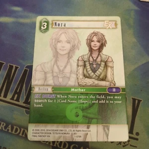 Final Fantasy TCG Opus I LP Nora EX 1-079R - Picture 1 of 2