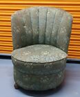 Victorian Adult Barrel Back Chair: Scarce Type.