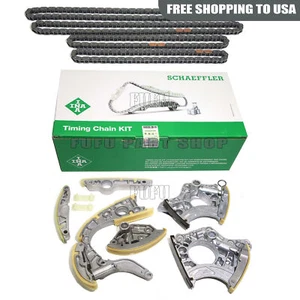 INA Timing Chain Tensioner Kit For VW Touareg Audi A8S8Q7S5 4.2 5.2 FSI BAR BSM - Picture 1 of 5