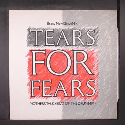 TEARS FOR FEARS: mothers talk (beat of the drum mix) MERCURY 12" Single 33 RPM - Image 1 of 2