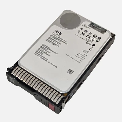 P37669-B21 HPE 18TB 7.2K SAS 12G LFF LP 512e ISE HDD P38441-001 -NEW BULK 0 HRS - Image 1 of 4