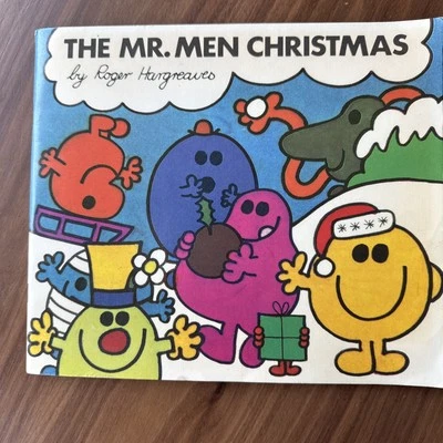 1976 The Mr. Men Christmas By Roger Hargreaves Soft Cover Children’s Book - Image 1 of 4