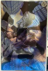 ABSOLUTE BATMAN #7 C2E2 FOIL VIRGIN EXCLUSIVE SIGNED FINCH COA - Picture 1 of 2