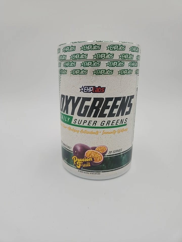 EHPlabs oxygreens daily super greens Passion Fruit 8.9 oz Bb 1/31/26