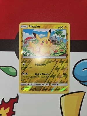 Pikachu 30/111 Reverse Holo Crimson Invasion Pokemon TCG NM - Image 1 of 2