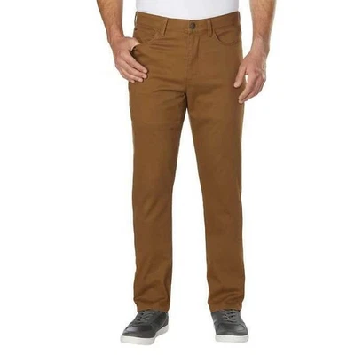 English Laundry  the oaklum Men's 5 Pocket Pant SIZE 34X30 COLOR BROWN - Image 1 of 4