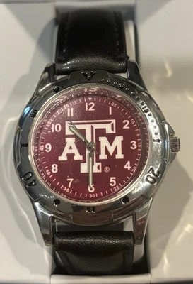 Reloj deportivo Texas A&M Aggies para hombre funcionando, muy buen estado. Batería nueva Foto 1 de 4