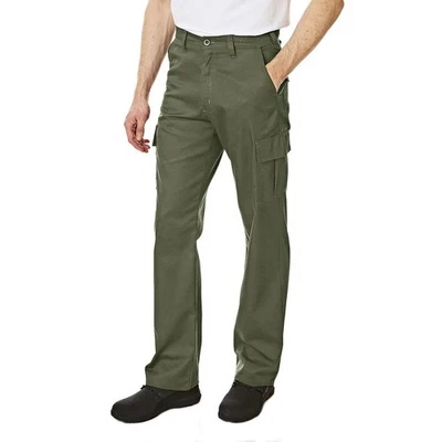 Lee Cooper Herren Cargo Arbeitshose khaki neu