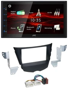 JVC USB Bluetooth MP3 DAB 2DIN Autoradio für Hyundai Veloster FS ab 2011 - Bild 1 von 7