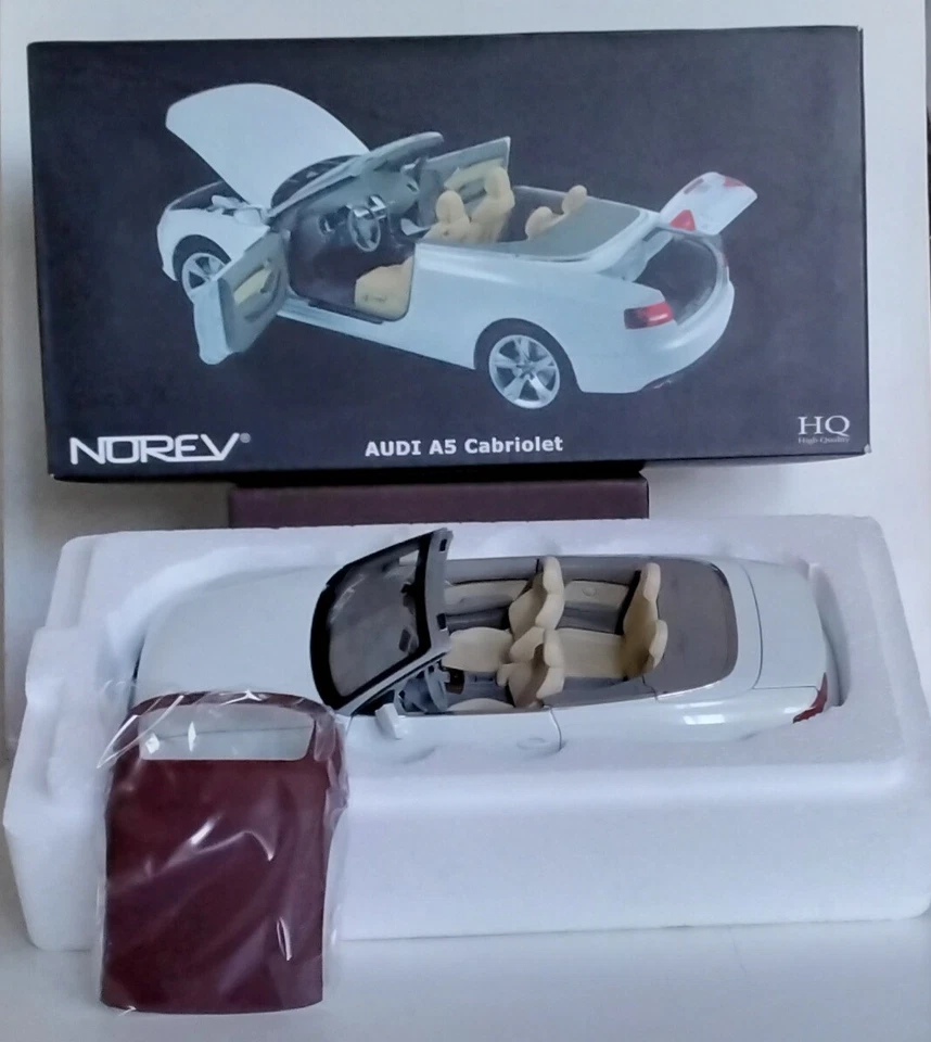 Audi A5 Cabriolet Année 2009 1/18ème Norev Ref 188351 - Photo 1/1