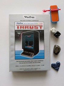 THRUST / Vectrex / Homebrew / Packrat Video Version / New / Attn. Collectors!
