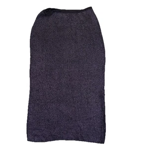 Ann McKenna Hand Loomed Knit Purple Maxi Sweater Skirt M Old Money Crochet - Picture 1 of 7