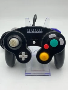 Nintendo GameCube Controller Black DOL-003 Tested & Working - Picture 1 of 7