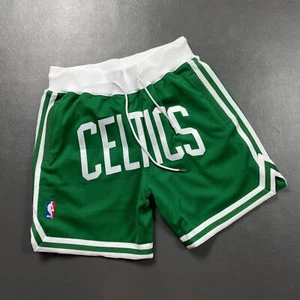 100% Authentic Just Don Boston Celtics Mitchell & Ness 7 Inch Shorts Size M 40 - Picture 1 of 7