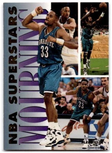 1993-94 Fleer #13 Alonzo Mourning NBA Superstars - Picture 1 of 2