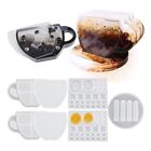 Cup Coffee Bean Injection Mould Coaster Mold Silicone Mold Epoxy Resin Mold