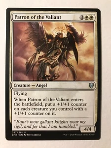 PATRON OF THE VALIANT Commander Legends MTG Magic the Gathering - Picture 1 of 1