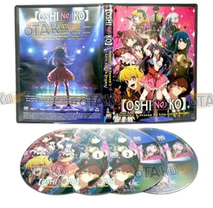 OSHI NO KO (Staffel 1&2) - Anime DVD (1-24 EPS + LIVE ACTION DRAMA) VERSAND AUS USA - Bild 1 von 7