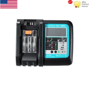 Cargador Para Reemplazar Batería Makita BL1415 BL1440 BL1450B 1.5Ah DC18RC 14.4V 18V - Imagen 1 de 9