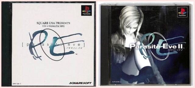 PS1 Parasite Eve 1 Japanese Import Square Sony Playstation 1 PE