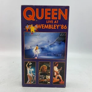 Queen Live at Wembley '86 VHS Concert Recording VG+ Condition! - Picture 1 of 6