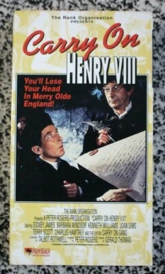 Carry On "Henry VIII" VHS 1971 Rare Bawdy British Cult Comedy/Parody - Image 1 of 3