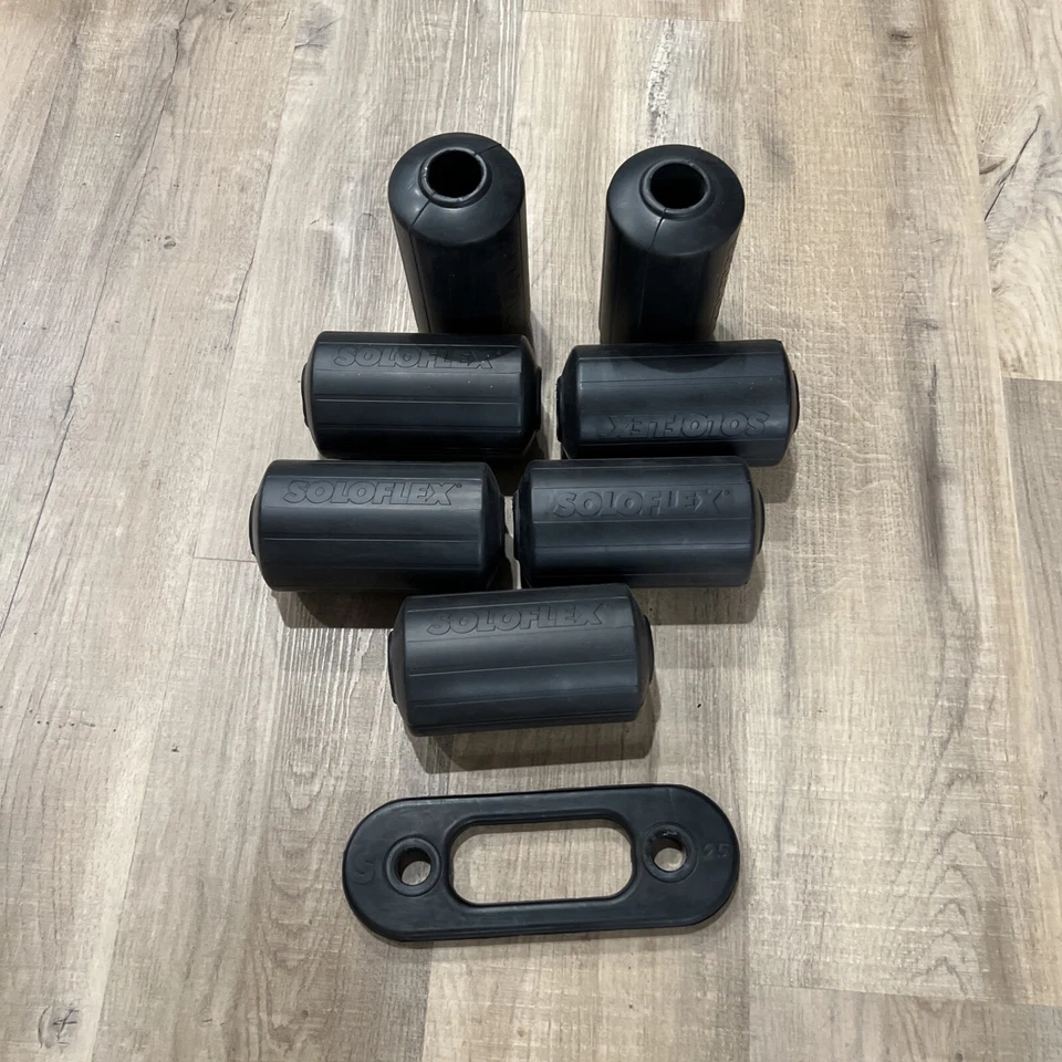 Juego de 7 Rodillos de Espuma Soloflex Cojines Pierna o Mariposa Accesorios Banda 25 Lb Foto 1 de 1