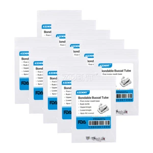20X AZDENT Dental 1er Molar Roth018 Tubo Bucal Adhesivo No Convertible 4 Piezas/Kit - Imagen 1 de 11
