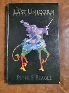 The Last Unicorn Deluxe Edition Graphic Novel Hardcover Peter S. Beagle SIGNED! - Picture 1 of 9