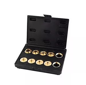 O'SKOOL 10 pcs Brass Router Template Bushing Guides Sets Fit Any Router... - Picture 1 of 6