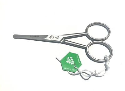 WILHELM HALBACH SOLINGEN Nasenhaarschere Ohrenhaarschere Bartschere aus Edelstahl von HALBACH Solingen