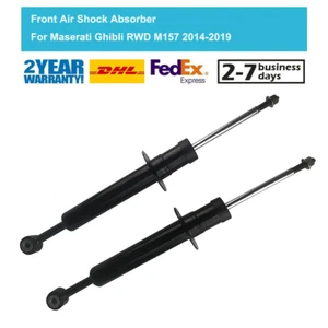 Front Left and Right Shock Absorbers For Maserati Ghibli RWD 2014-2019 670008896 - Picture 1 of 11