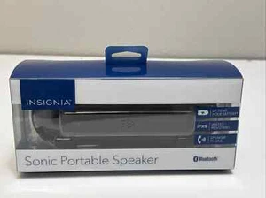 Insignia Sonic ns-sonic20 Portable Bluetooth Speaker - Black Genuine OEM - Picture 1 of 1