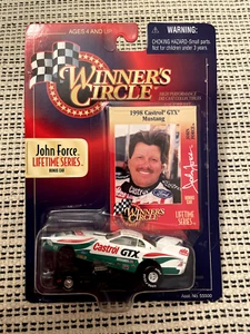 Winners Circle John Force Castrol GTX 1998 Ford Mustang Lifetime Series NHRA - Picture 1 of 8