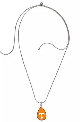 University of Tennessee Volunteers Large Adjustable Necklace / w Logo Charms Cover