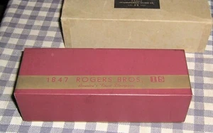 1847 Rogers Bros.Silver-plate Ladle,Serving Spoon,IS,International,Original Box - Picture 1 of 4