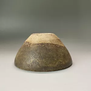 Tazza porcellana D12 'Zhan' del forno JiZhou.Dinastia dei canti 宋代吉州窑卧足盏 大漆修复 RIPARATA - Foto 1 di 14