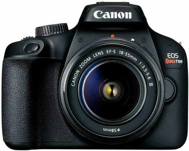 Canon EOS Rebel 4000D DSLR Camera - Black