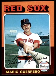 1975 TOPPS MINI MARIO GUERRERO BOSTON RED SOX #152 - Picture 1 of 2