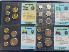 World - South America , Coin sets, blister.
