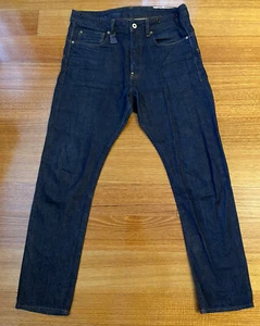 G-STAR RAW Men’s Dark Blue Jeans W31 L32 “RE US" Lumber Classic Tapered Fit - Bild 1 von 9