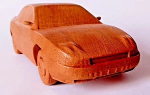 1:16 Fiat Coupé Turbo 16v Wood Muscle Car Rare Model Replica Others on Request - Picture 1 of 10
