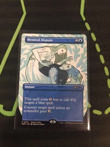 MTG Magic The Gathering Mystical Dispute Promo Blue Instant Commander - Picture 1 of 1
