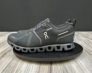 On Cloud 5 Waterproof All Black 59.98838 Running Shoes, Mens Size 8, Brand New - Picture 1 of 12