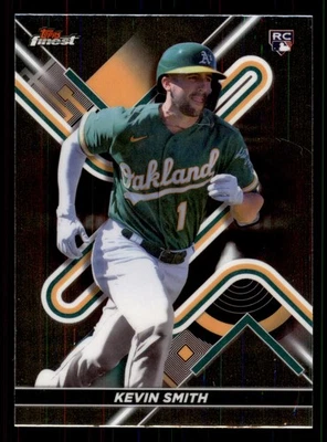 2022 Finest Kevin Smith #45 RC Oakland Athletics - Image 1 of 2