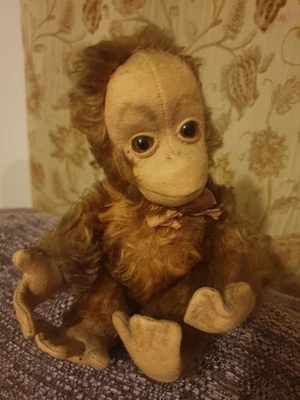 Schuco Ja Nein Orang Utan Vintage 17 cm - Bild 1 von 4