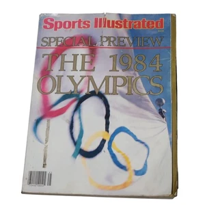 Rivista Illustrata Sportiva 1984 Olimpiadi Anteprima Speciale 18 Luglio 1984 Vintage - Foto 1 di 6