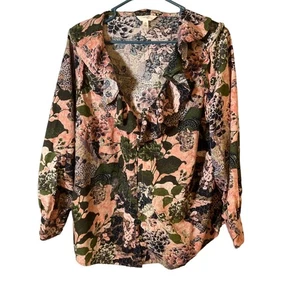 Terra Sky Damen Top 14W Mehrfarbig, Rüschen, Baumwoll-Viskose-Mischung - Bild 1 von 5